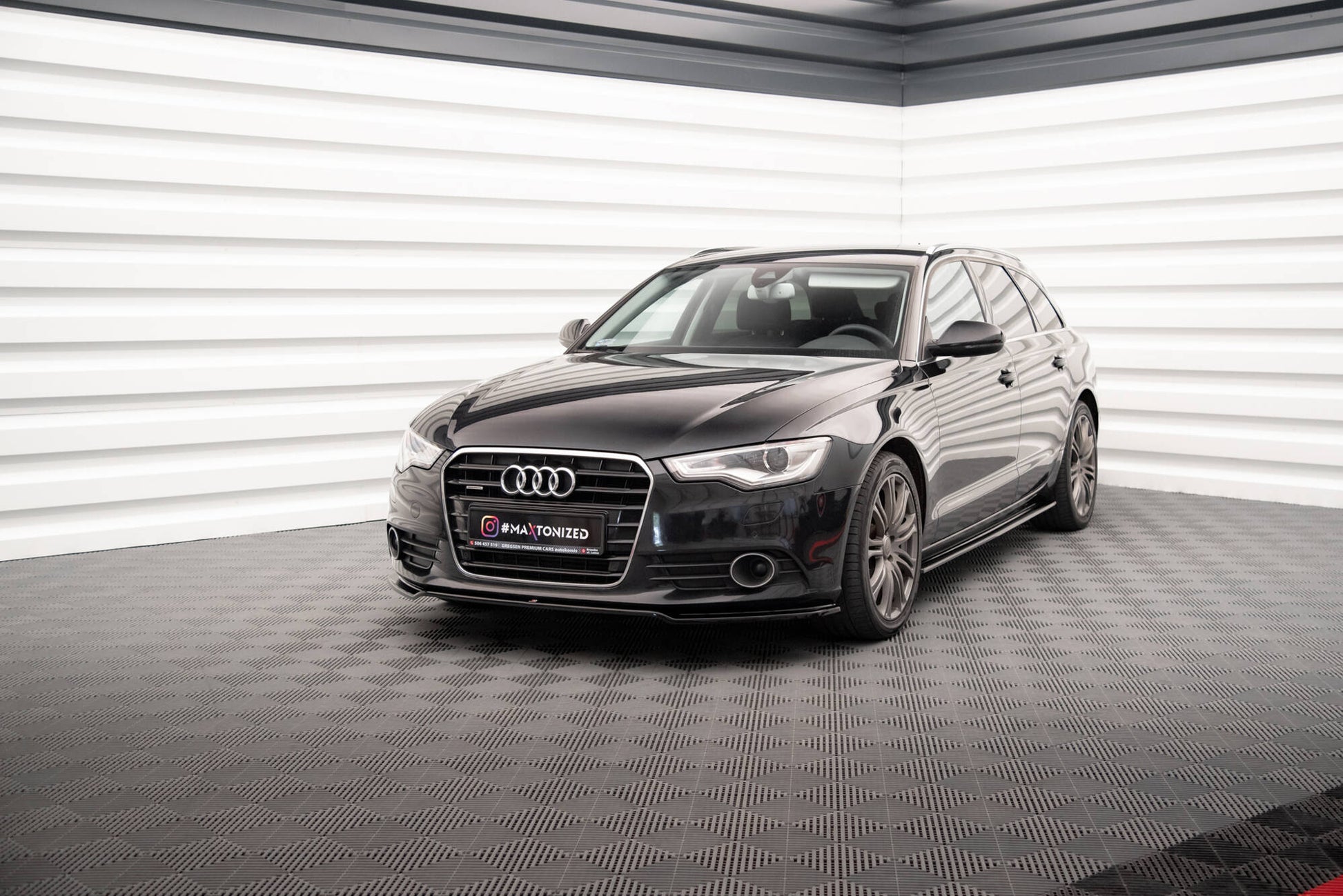 Maxton Design Splitter Anteriore V.1 - Audi A6 C7 - img 3