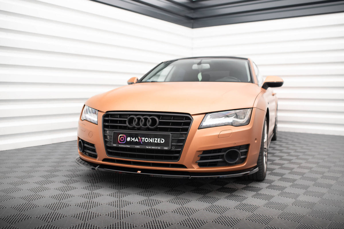 Maxton Design Splitter Anteriore V.1 - Audi A7 C7