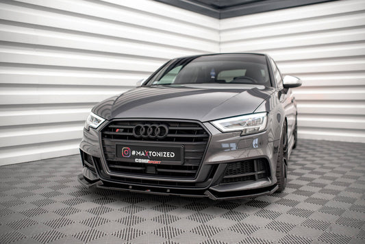 Maxton Design Splitter Anteriore V.1 - Audi A3 8V FL