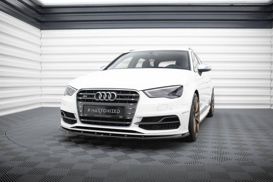 Maxton Design Splitter Anteriore V.1 - Audi A3 8V