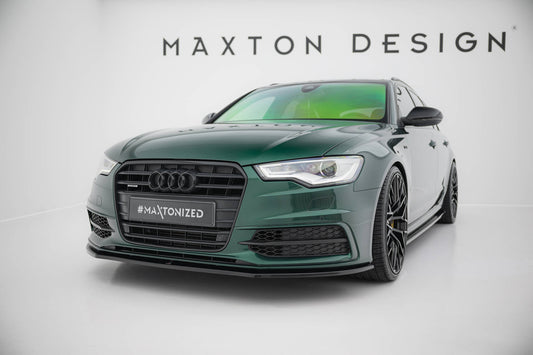 Maxton Design Splitter Anteriore V.1 - Audi A6 C7