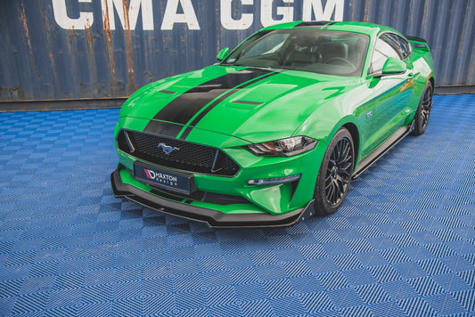 Maxton Design Splitter Anteriore V.1 - Ford Mustang MK6 GT Facelift