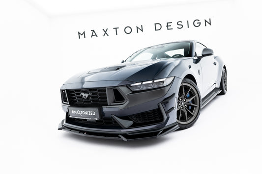 Maxton Design Splitter Anteriore V.1 - Ford Mustang Dark Horse