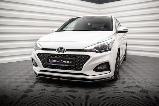 Maxton Design Splitter Anteriore V.1 - Hyundai I20 Mk2 Facelift