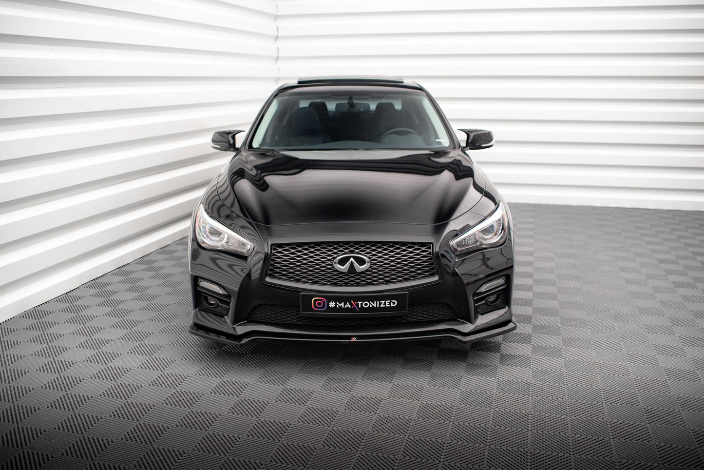 Maxton Design Splitter Anteriore V.1 - Infiniti Q50 Mk1 - img 2