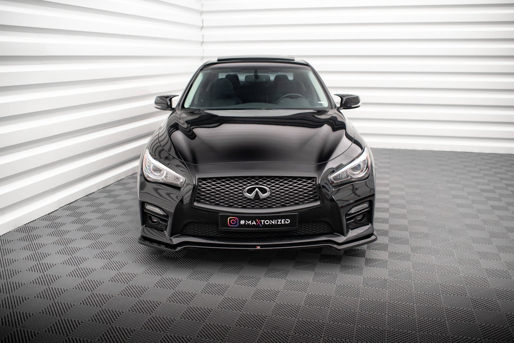 Maxton Design Splitter Anteriore V.1 - Infiniti Q50 Mk1 - img 2