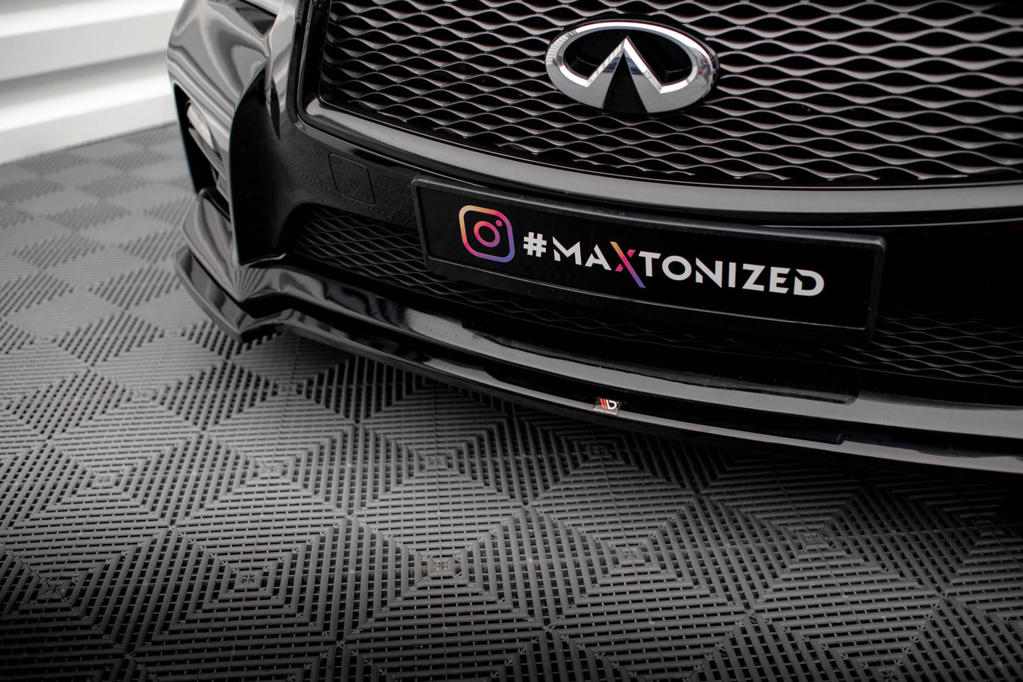 Maxton Design Splitter Anteriore V.1 - Infiniti Q50 Mk1 - img 3