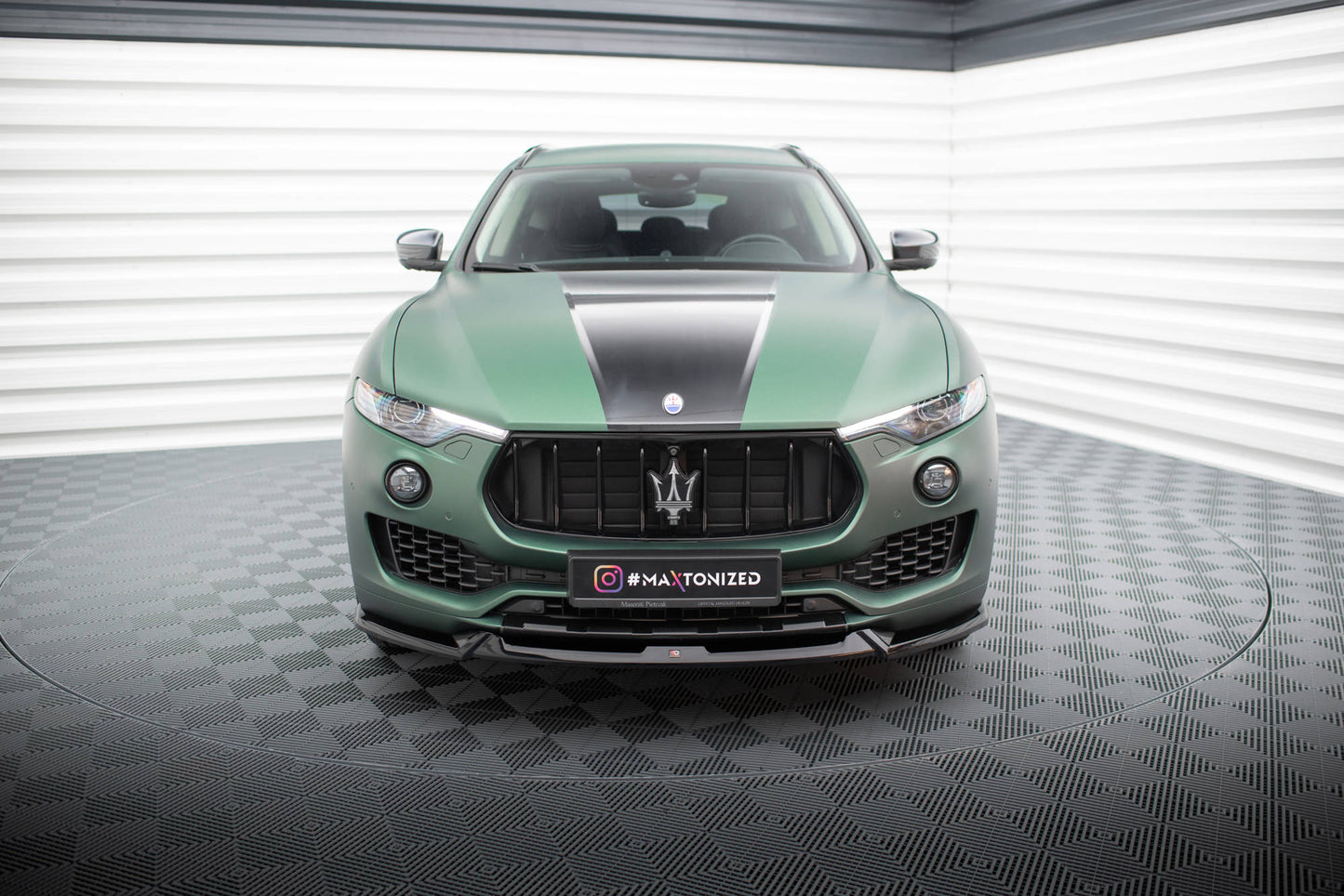 Maxton Design Splitter Anteriore V.1 - Maserati Levante Standard - img 2