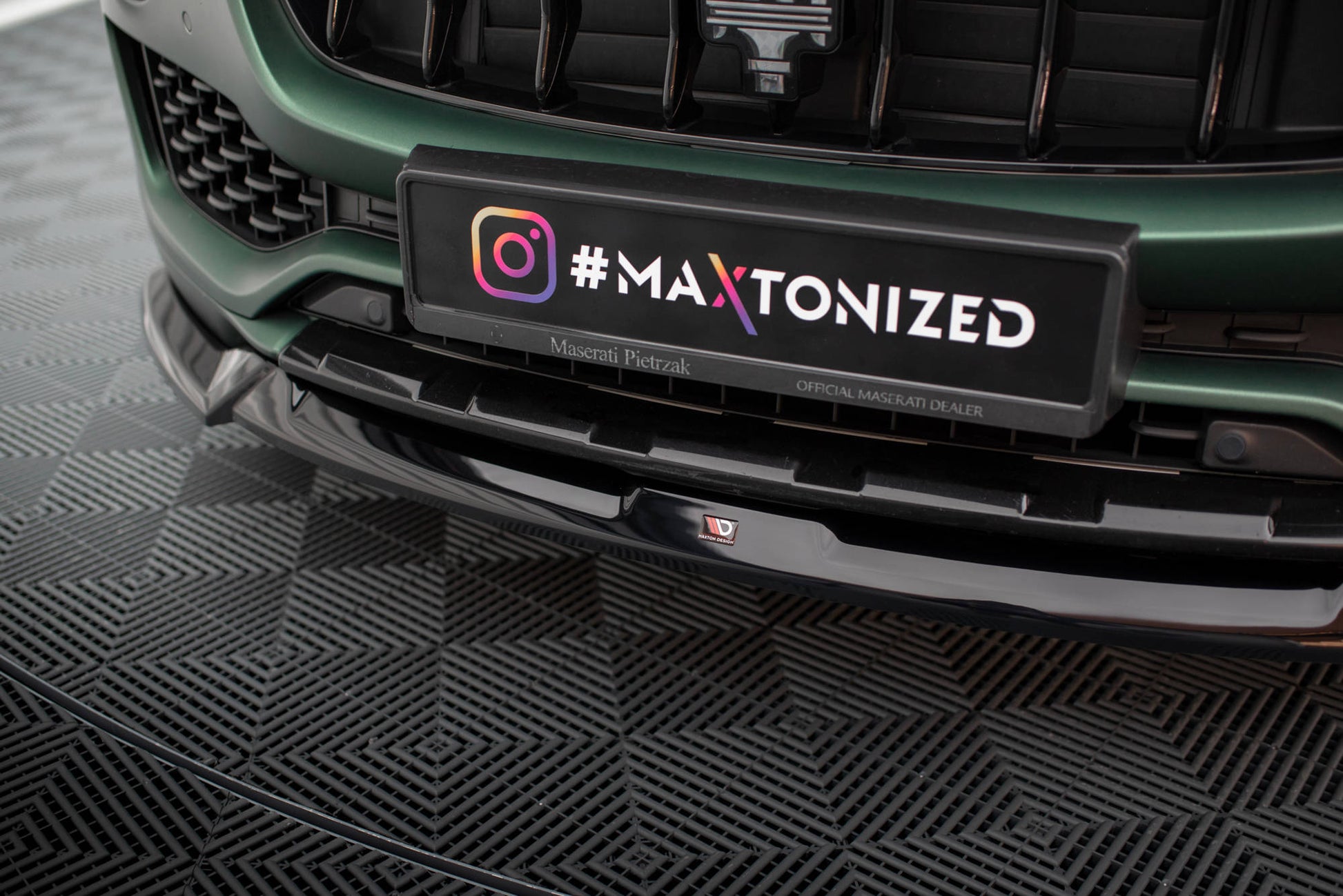 Maxton Design Splitter Anteriore V.1 - Maserati Levante Standard - img 3