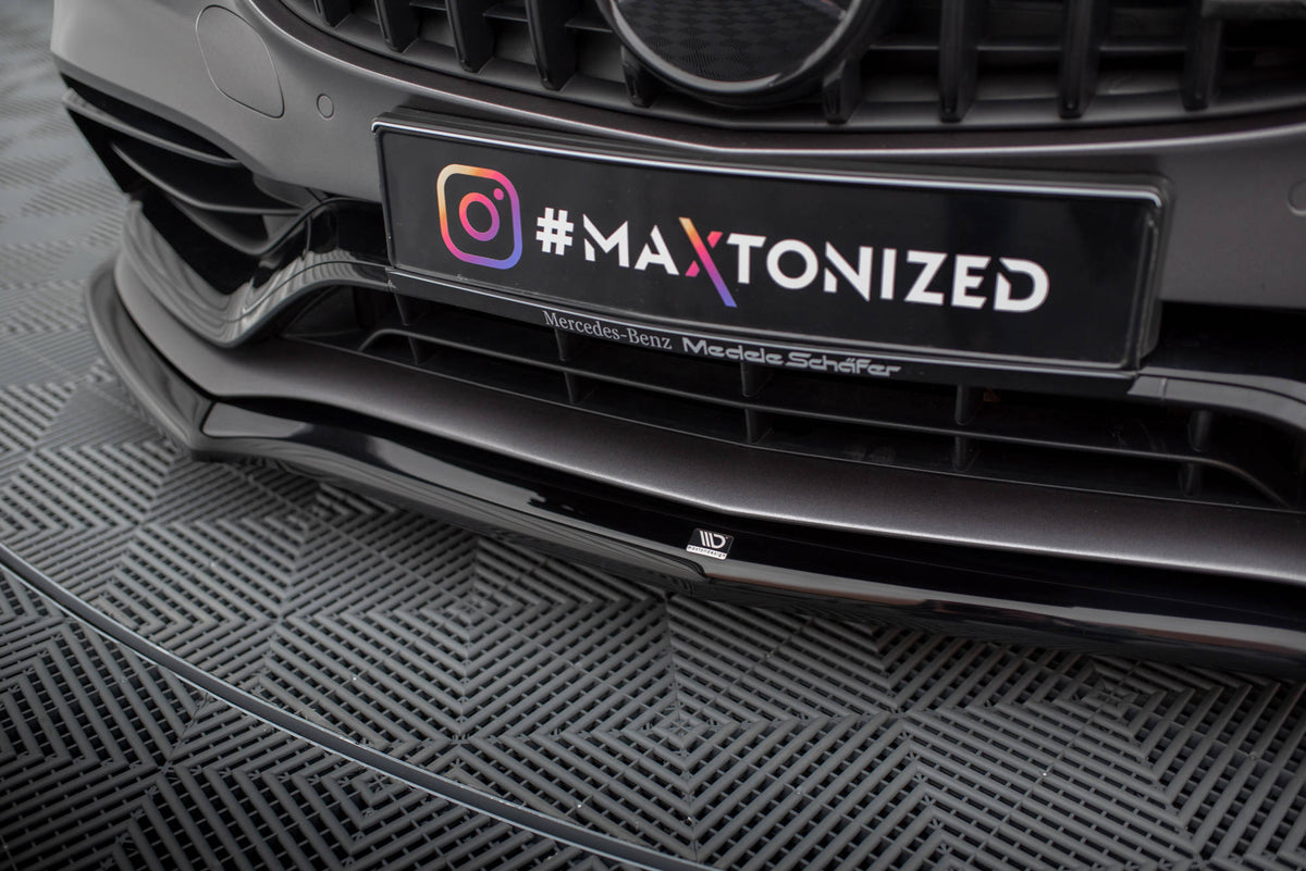 Maxton Design Splitter Anteriore V.1 - Mercedes C Klasa Coupe - img 3