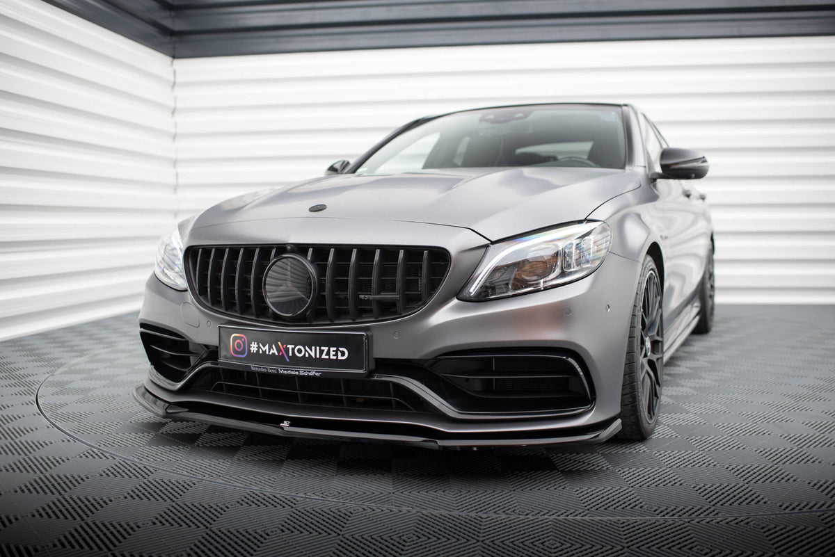 Maxton Design Splitter Anteriore V.1 - Mercedes C Klasa Coupe