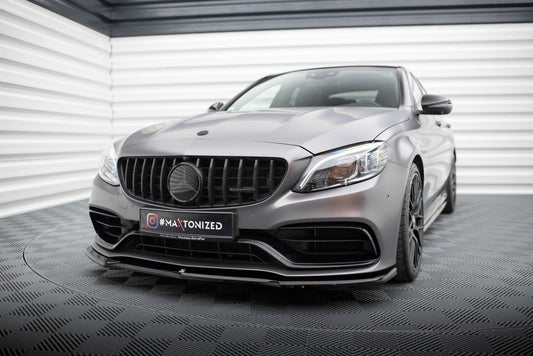 Maxton Design Splitter Anteriore V.1 - Mercedes C Klasa Coupe