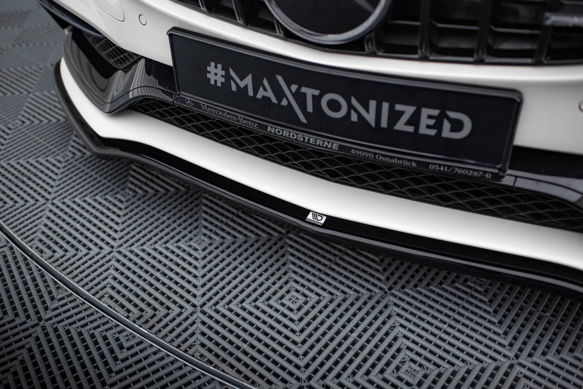 Maxton Design Splitter Anteriore V.1 - Mercedes C Klasa C63 AMG - img 3