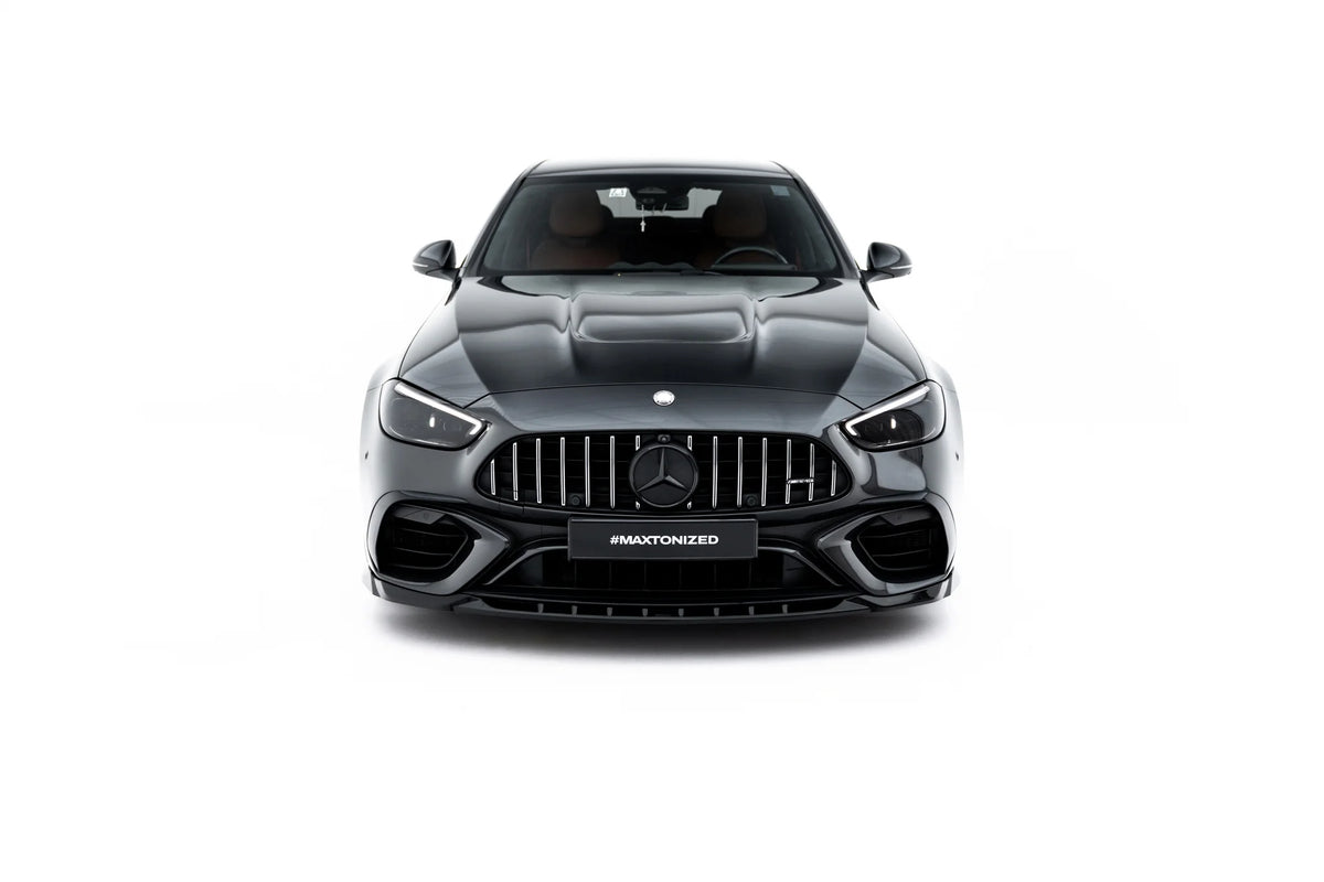 Maxton Design Splitter Anteriore V.1 - Mercedes C Klasa AMG 63 - img 2