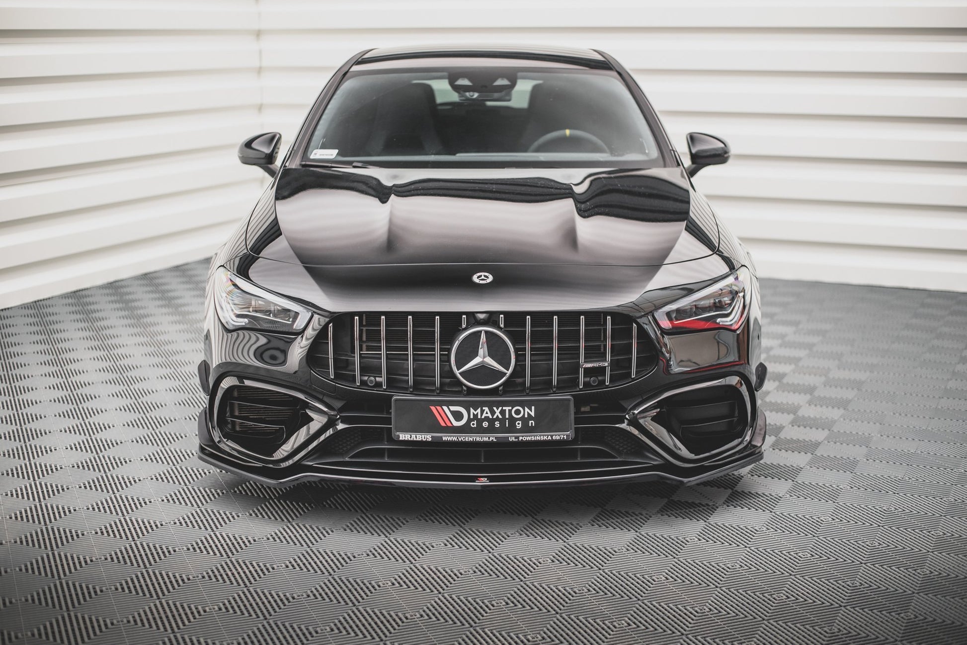 Maxton Design Splitter Anteriore V.1 - Mercedes CLA AMG 45 - img 2