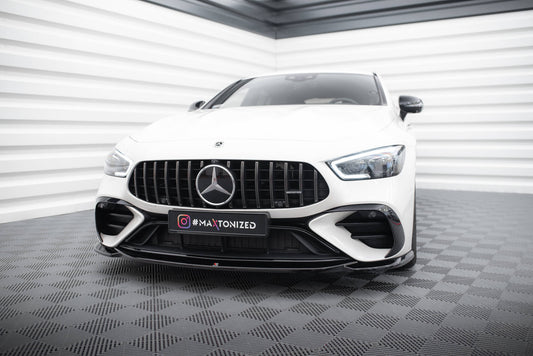 Maxton Design Splitter Anteriore V.1 - Mercedes AMG GT 4 -Door Coupe V8 Styling Package