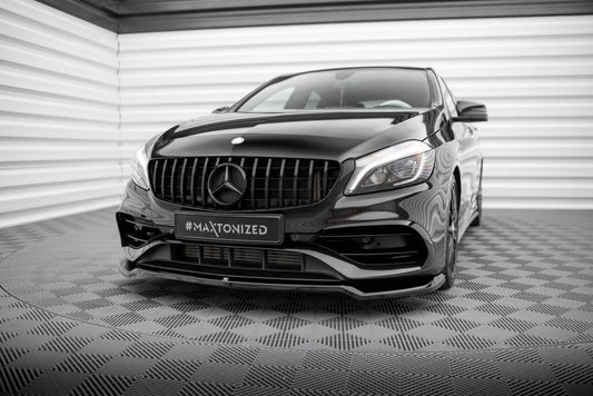 Maxton Design Splitter Anteriore V.1 - Mercedes A Klasa AMG-Line