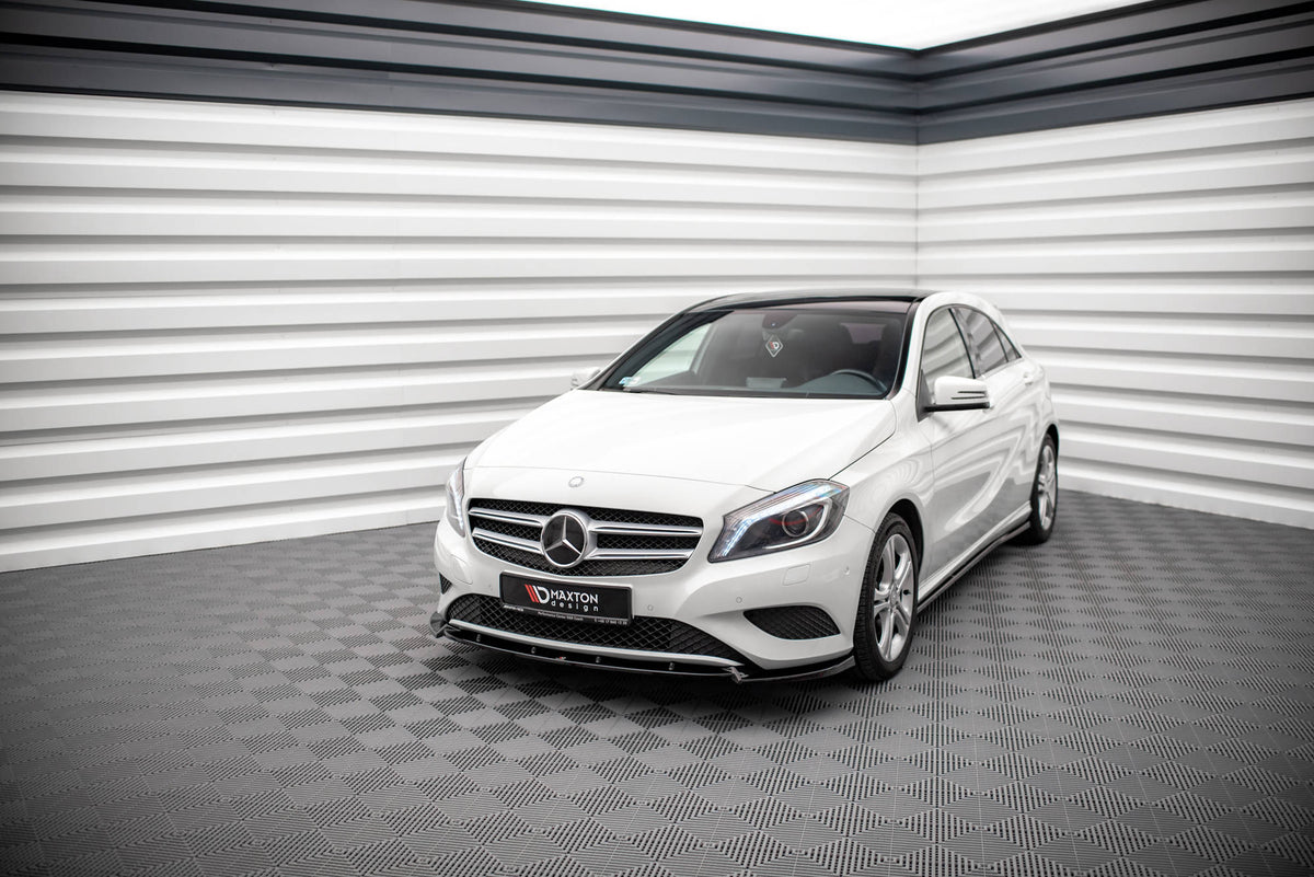 Maxton Design Splitter Anteriore V.1 - Mercedes A Klasa Standard