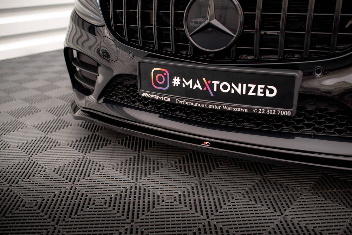 Maxton Design Splitter Anteriore V.1 - Mercedes C Klasa Coupe - img 3