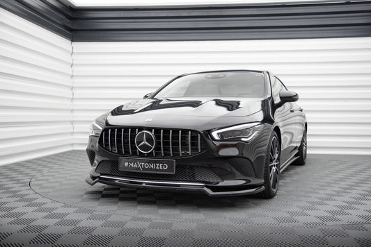 Maxton Design Splitter Anteriore V.1 - Mercedes CLA AMG 35