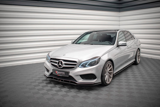 Maxton Design Splitter Anteriore V.1 - Mercedes E Klasa Sedan