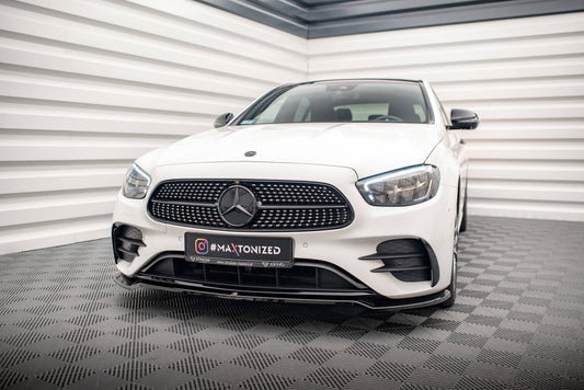 Maxton Design Splitter Anteriore V.1 - Mercedes E Klasa Sedan
