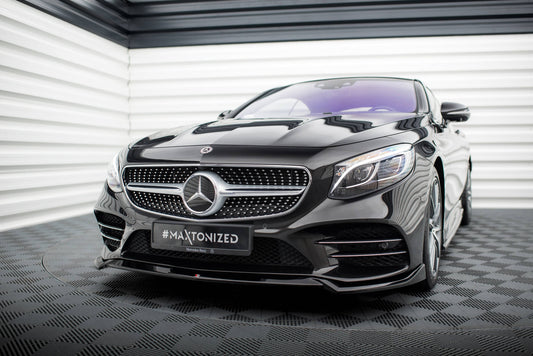 Maxton Design Splitter Anteriore V.1 - Mercedes S Coupe