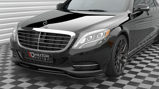 Maxton Design Splitter Anteriore V.1 - Mercedes S Klasa Standard