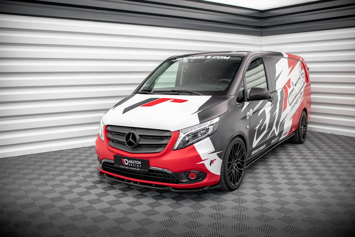 Maxton Design Splitter Anteriore V.1 - Mercedes Vito W447 Facelift