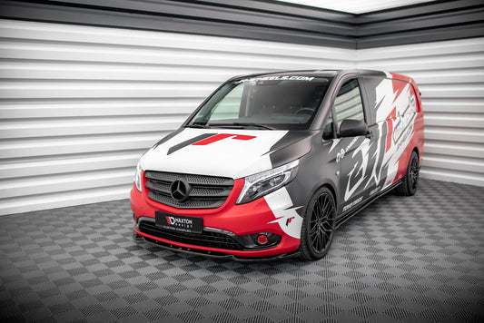Maxton Design Splitter Anteriore V.1 - Mercedes Vito W447 Facelift
