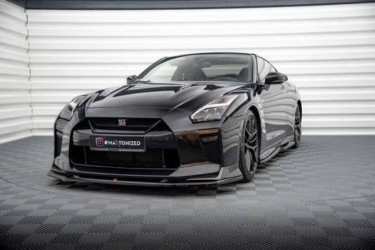 Maxton Design Splitter Anteriore V.1 - Nissan GT-R