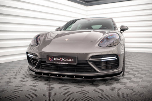 Maxton Design Splitter Anteriore V.1 - Porsche Panamera 971 E-Hybrid