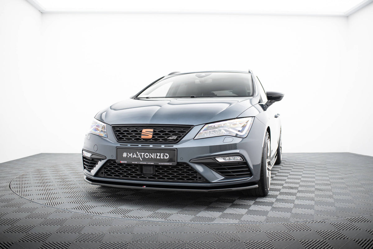 Maxton Design Splitter Anteriore V.1 - Seat Leon Cupra Mk3 Facelift