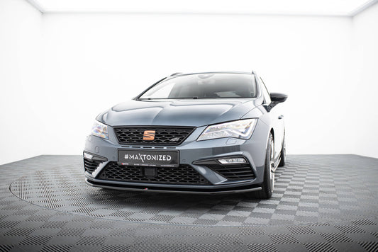 Maxton Design Splitter Anteriore V.1 - Seat Leon Cupra Mk3 Facelift