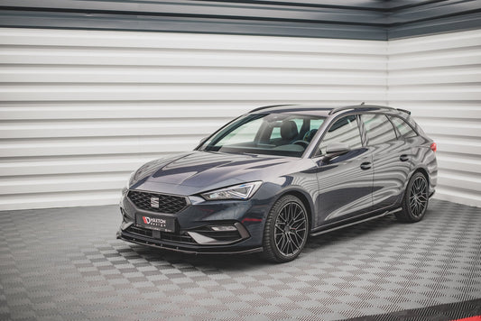 Maxton Design Splitter Anteriore V.1 - Seat Leon FR Mk4