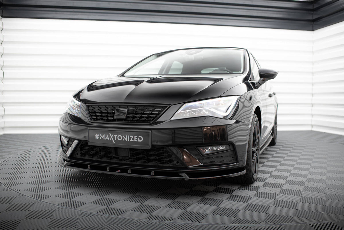 Maxton Design Splitter Anteriore V.1 - Seat Leon Mk3