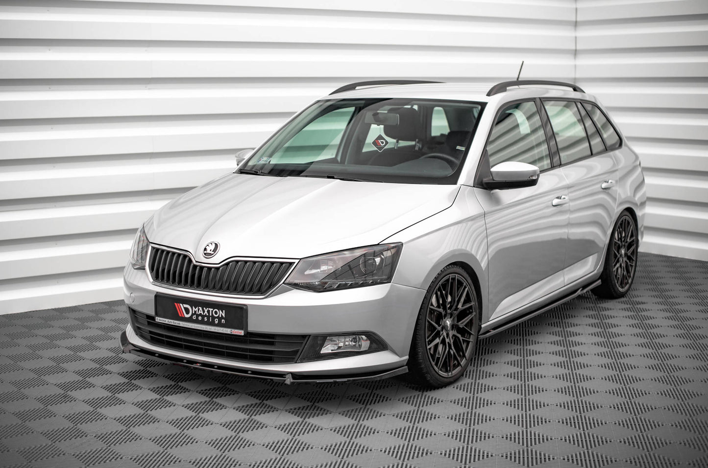 Maxton Design Splitter Anteriore V.1 - Skoda Fabia Mk3
