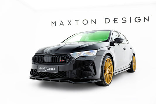 Maxton Design Splitter Anteriore V.1 - Skoda Octavia RS Mk4 Facelift