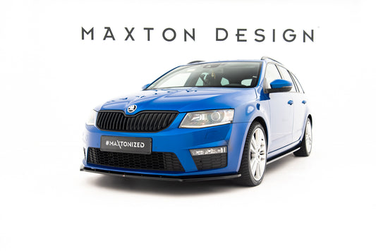 Maxton Design Splitter Anteriore V.1 - Skoda Octavia RS Mk3