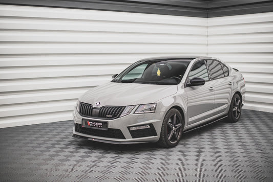 Maxton Design Splitter Anteriore V.1 - Skoda Octavia RS Facelift Mk3