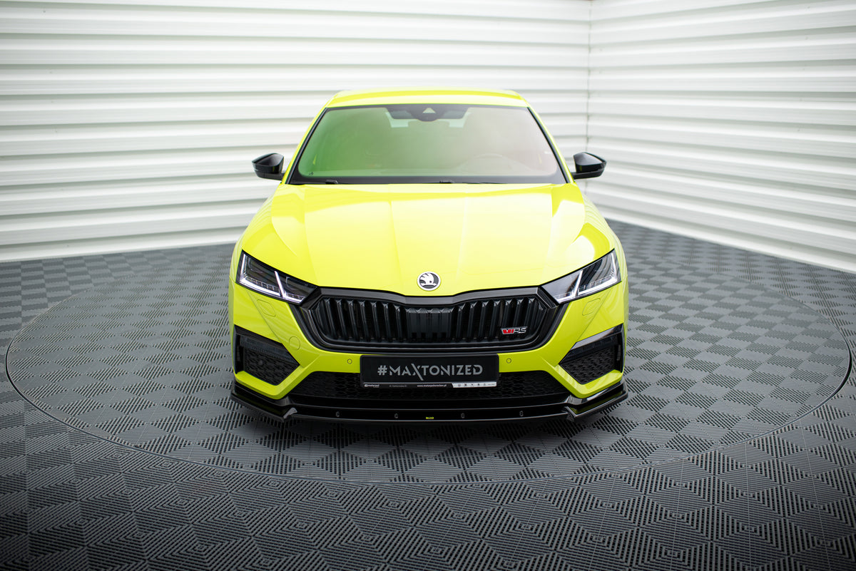 Maxton Design Splitter Anteriore V.1 - Skoda Octavia RS Mk4 - img 2