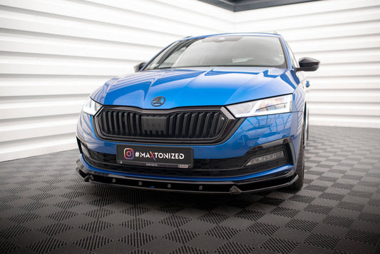 Maxton Design Splitter Anteriore V.1 - Skoda Octavia Mk4