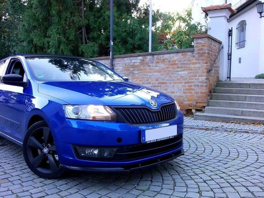 Maxton Design Splitter Anteriore V.1 - Skoda Rapid