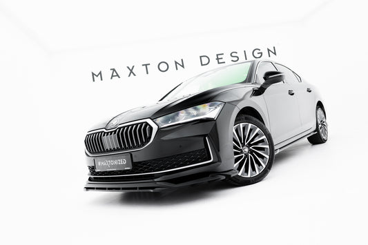 Maxton Design Splitter Anteriore V.1 - Skoda Superb Mk4