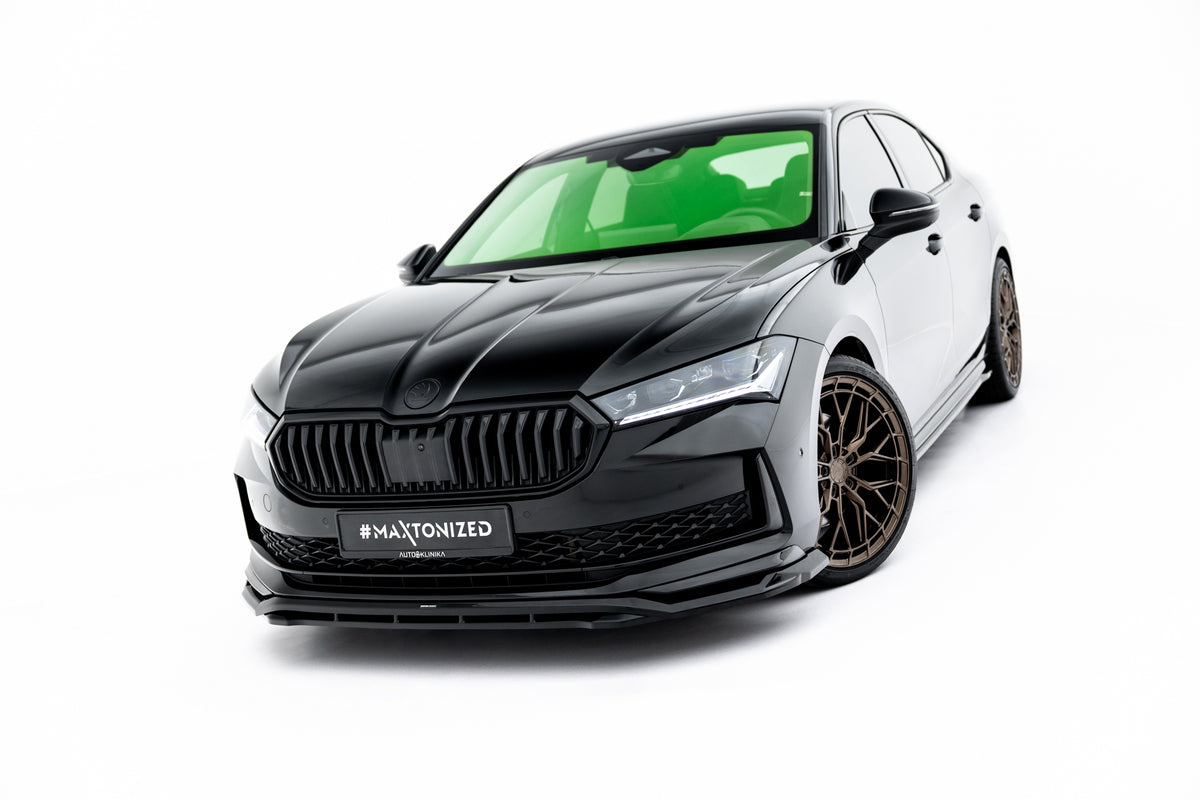 Maxton Design Splitter Anteriore V.1 - Skoda Superb Mk4 - img 4