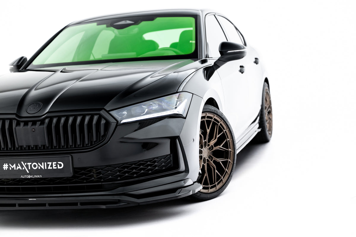 Maxton Design Splitter Anteriore V.1 - Skoda Superb Mk4 - img 5