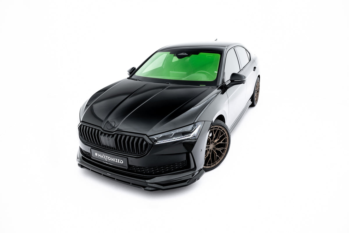 Maxton Design Splitter Anteriore V.1 - Skoda Superb Mk4 - img 2