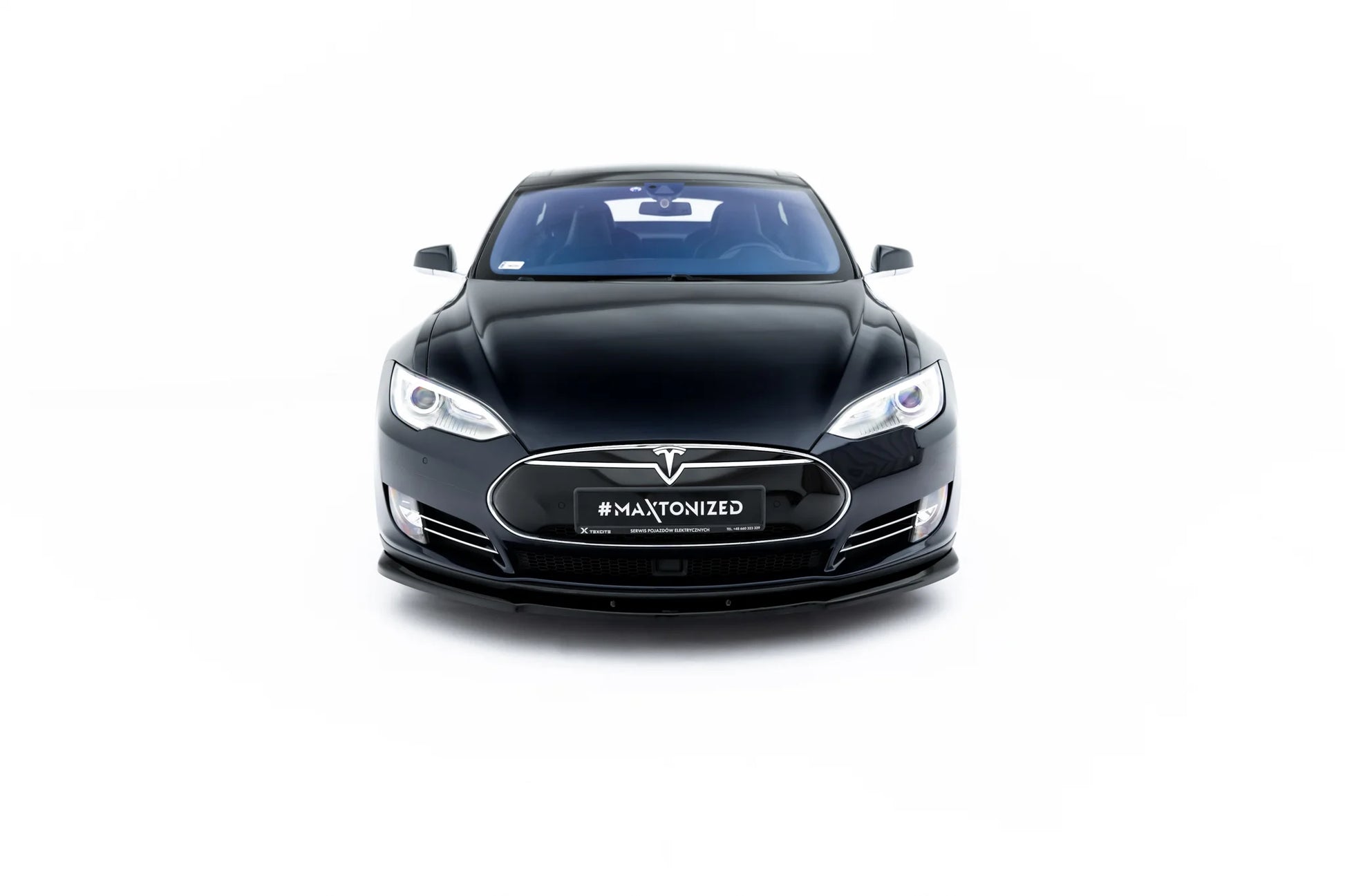 Maxton Design Splitter Anteriore V.1 - Tesla Model S - img 2