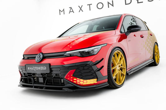 Maxton Design Splitter Anteriore V.1 - Volkswagen Golf GTI Mk8 Facelift