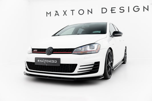 Maxton Design Splitter Anteriore V.1 - Volkswagen Golf GTI Mk7